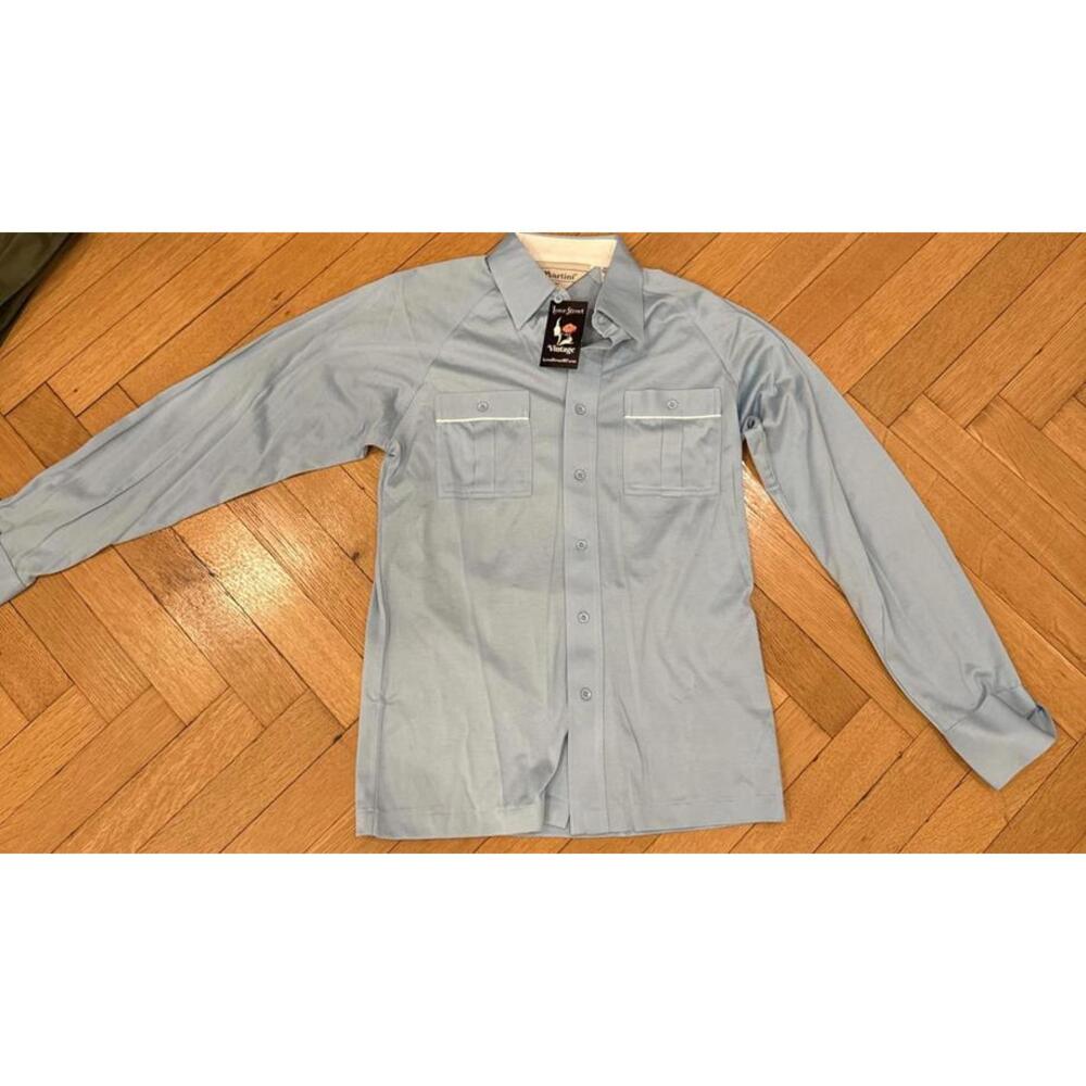 Martini Men's Light Blue Dress Shirt (NWT)